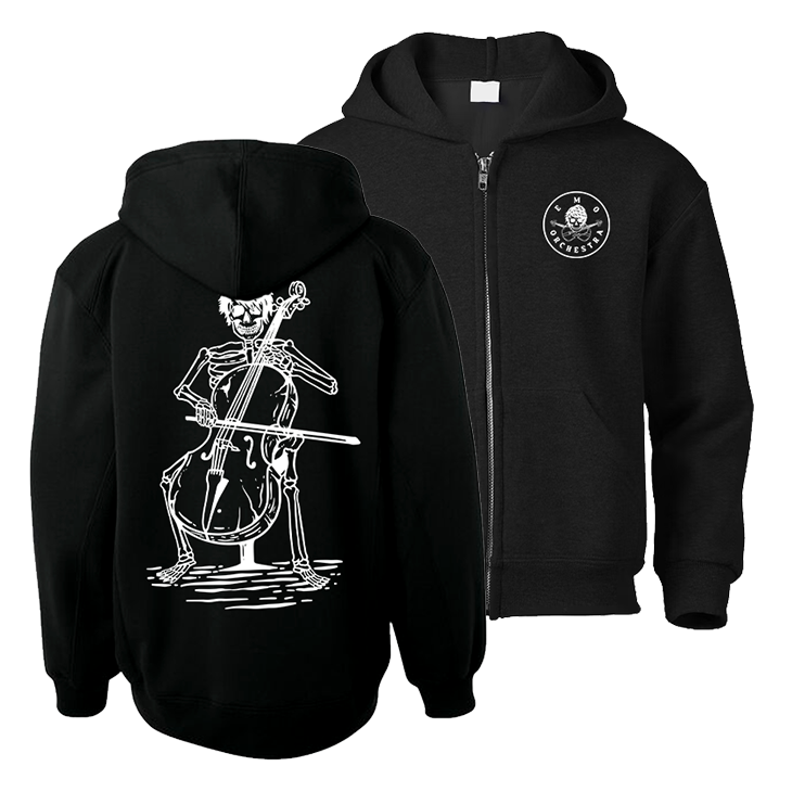 Emo Orchestra Logo Zip Up Hoodie